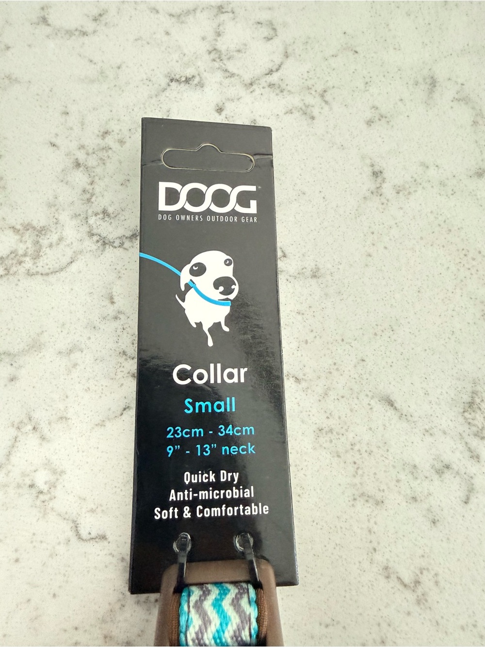 NWT- DOOG Dog Neoprene Chevron Collar -Benji Sz. Small 9”-13” - Picture 3 of 8